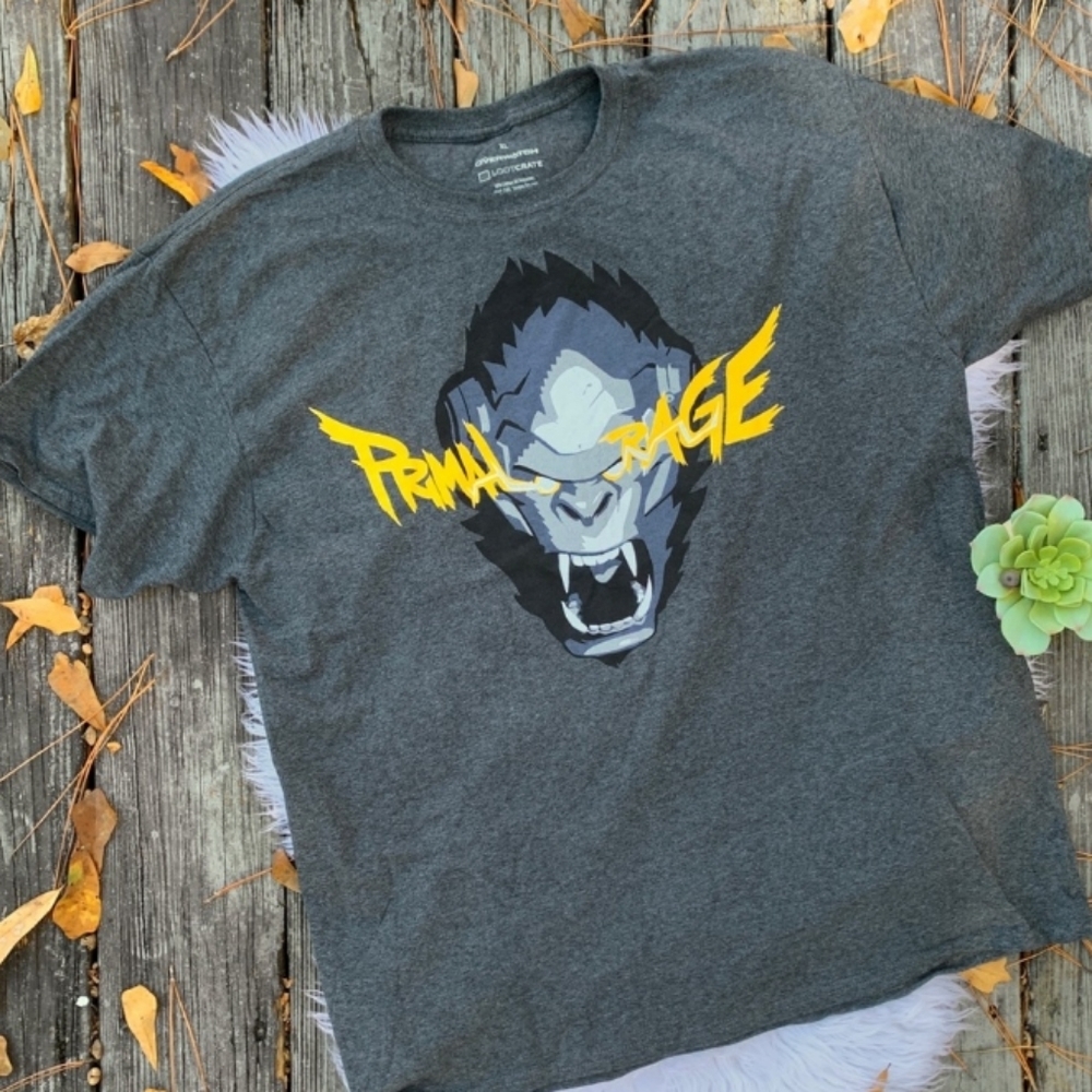 Loot crate overwatch Primal Rage t-shirt‎